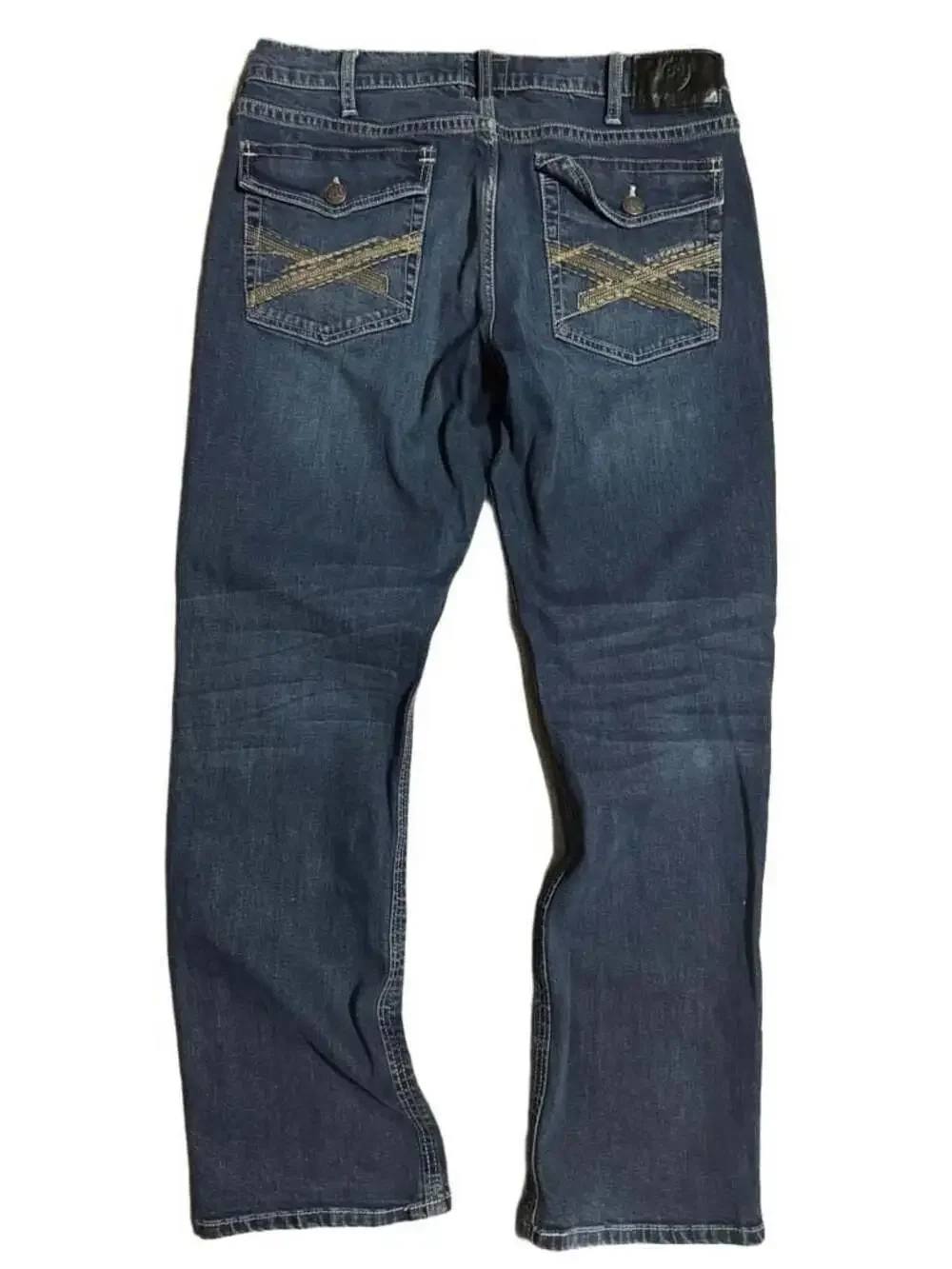 Y2K Rock & Republic Men's Neil Straight Leg Denim Jeans, Size 36x32
